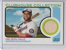 Nelson Cruz 2022 Topps Heritage High Clubhouse Collection Relic Card #CCR-NC picture