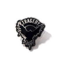 TRAGEDY vtg 1990s 2000s Punk Hardcore band music Grind Fastcore Enamel Lapel Pin picture