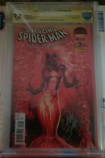 AMAZING SPIDERMAN RENEW YOUR VOWS 3 Signed COMICXPOSURE RED Graded CBCS 9.2 picture