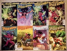 Spider Woman 1-8 Mint Set. With #7 1st App of The Assembly Marvel Comics 2024 picture