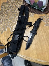 CRKT Ultima 7 Tanto Fixed Blade Knife Veff Serrations picture