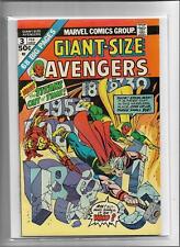 GIANT-SIZE AVENGERS #3 1975 VERY FINE 8.0 4407 IRON MAN THOR VISION picture