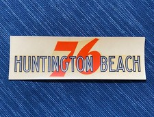 VTG Union 76 Oil Huntington Beach California Decal Gas Station Travel Souvenir picture