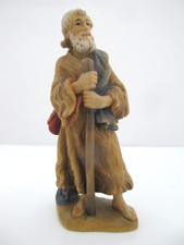 ANRI Italy Ulrich Bernardi SHEPHERD with Stick Nativity Manger Figurine picture