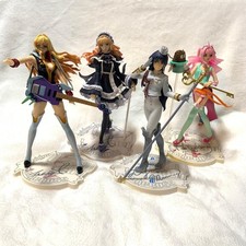 Macross 30th Anniversary SQ Figure Set of 4 Banpresto Collectible Anime Figures picture