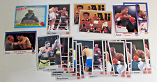 Lot of  22 Boxing Cards 1991 AW Sports Cards Leonard Duran Douglas Spinks Hagler picture