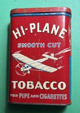 Hi-Plane Single Engine Early Vertical Pocket Tin Larus and Bro Company NICE Cond picture