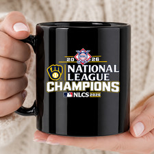 Milwaukee Brewers 2026 National League Champions Mug - Mug 11oz, V02 picture