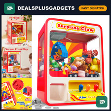 Claw Machine Arcade Toy with LED Light & Sound, Rechargeable Mini Vending Machin picture