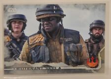 2016 Topps Star Wars Rogue One Series 1 Grey #86 LIEUTENANT SEFLA 035/100 picture