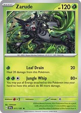Zarude Holofoil SSP 011/191 R NM picture