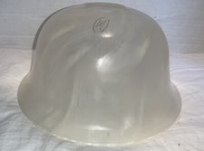 CVV Vianne French Made in France Mouth Blown Art Frosted Glass Bell  Lamp Shade picture