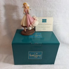 WDCC Cinderella Oh Thank You So Much #1234622 Figurine Box COA Pink White Dress picture