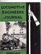 Locomotive Engineers Journal MAGAZINE 1937 MARCH  (J1000 picture