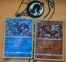 Celestial Storm Reverse Holos Kyogre Groudon 81/168 46/168 LP☀️🦖🌧️🐋 picture