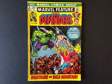 MARVEL FEATURE THE DEFENDERS #2 MARVEL COMICS 1972 2ND DEFENDERS APPEARANCE picture