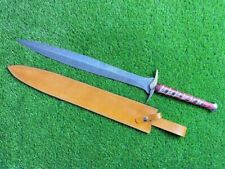 Handmade Damascus Blade Hobbit Sting Elven Sword from Lord of the Rings W/Sheath picture