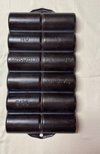 Griswold No 15 6138 Cast Iron French Roll Pan 12 Cup Erie PA USA Vintage picture
