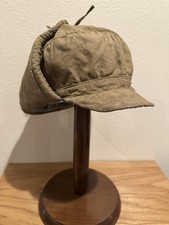 Original Korean War Chinese Army PLA / PVA Winter Padded Field Cap Salty Sz 60 picture