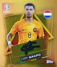 Topps UEFA EURO 2024 Germany GOLD SIGNATURE/PURPLE PARALLEL Stickers to choose picture