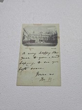 Vintage ORIEL COLLEGE OXFORD GREAT BRITAIN & IRELAND post card picture