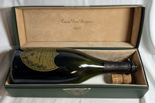 Vintage Cuvee Dom Perignon 1985 Empty Bottle with Original Box, Paperwork, Cork picture
