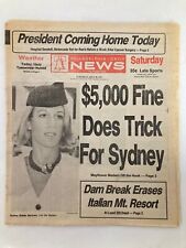 Philadelphia Daily News Tabloid July 20 1985 Sydney Biddle Barrows Call Me Madam picture