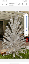 Vintage 1950's-1960's Pom Pom{The Sparkler} 7' tall Christmas Tree star and base picture