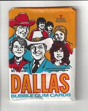 One Unopened 1981 Donruss DALLAS Trading Cards Wax Pack picture