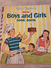 1965 Betty Crocker's New Boys and Girls Cook Book Vintage Spiral Kids Cookbook picture