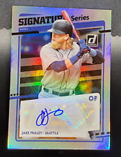 2020 JAKE FRALEY (SEATTLE) SIGNED MLB DONRUSS PANINI BASEBALL CARD (700) picture