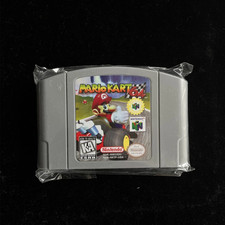 Mario Kart 64 for Nintendo 64 N64 Video Game Cartridge Only Tested Working picture