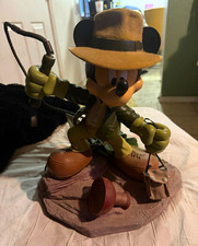 Disney Art of Disney Theme Parks Mickey Mouse Figurine Sculpture 2000 Indiana Jo picture