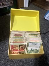 Vintage 1971 Betty Crocker Recipe Card Library Yellow Box Cookbook Cards READ picture