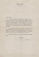 Hollywood CARMEL MYERS SIGNED AUTOGRAPH FAN LETTER 1927 ORIG Photo 514 picture
