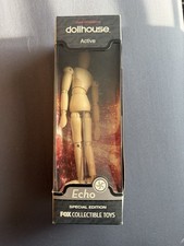 Joss Whedon's Dollhouse Echo wooden doll Fox RARE PROMO item 2009 Eliza Dushku picture