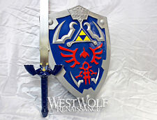 Legend of Zelda - Link's Hylian Knight Tri-Force Shield - Full Size/Scale -- NEW picture