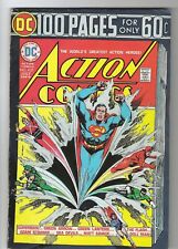 Action Comics #437, DC Comics 1974 FN+ Golden & Silver Age Reprints picture