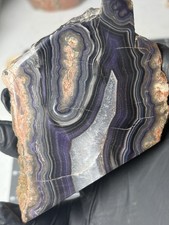Purple Passion Agate  Old Stock Free Form Banding Mexico Laguna picture