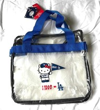 MLB Dodgers x Hello Kitty Clear Tote Bag LA Dodgers Collaboration picture