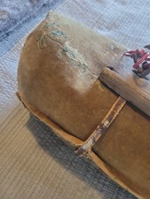 ANTIQUE ODD FELLOWS PROP UNKNOWN WHAT IT IS? VERY ODD UNUSUAL VELVET WOOD WIRE picture