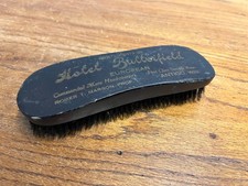 RARE c1900s Vintage Hotel Butterfield Antigo Wisconsin Advertising Clothes Brush picture