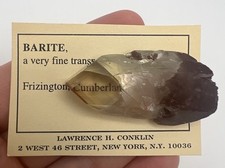 Fine, Transparent Barite, Frizington, Cumberland, England Ex Conklin picture