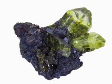 NATURAL GEM YELLOW ANGLESITE, GALENA - Touissit, Morocco / 2 x 2 x 2,5cm picture