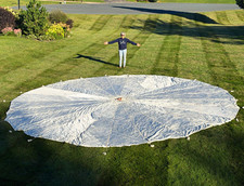 WWII, Hayes Corp USAAF Silk Parachute Canopy Assembly Aug 1942 Militaria picture