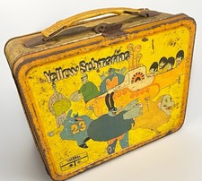 Vintage 1968 Beatles Yellow Submarine Lunchbox Without Thermos Rare picture