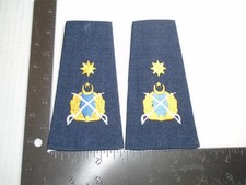 Vintage Pakistan Air Force Air Commodore Shoulder Boards picture