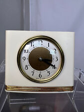 Vintage Art Deco Westclox La Sallita Bakelite Pull String Wind Clock NOT WORKING picture