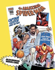 AMAZING SPIDER-MAN #1001 JALEN BRUNSON NY KNICKS NYCC EXCLUSIVE NM PRESALE 2026 picture