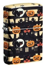 Zippo Vintage Halloween Design 540 Color Windproof Pocket Lighter, 49352-125659 picture